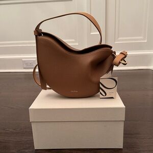 TRENDING NOW!! Polène Tonca Bag Camel Leather | Brand New w/ Tags